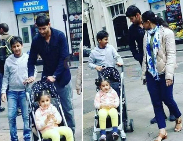 mahesh babu,london trip,tollywood prince,mahesh babu family,brahmotsavam movie  ల౦డన్ వీధుల్లో టాలీవుడ్ ప్రిన్స్!